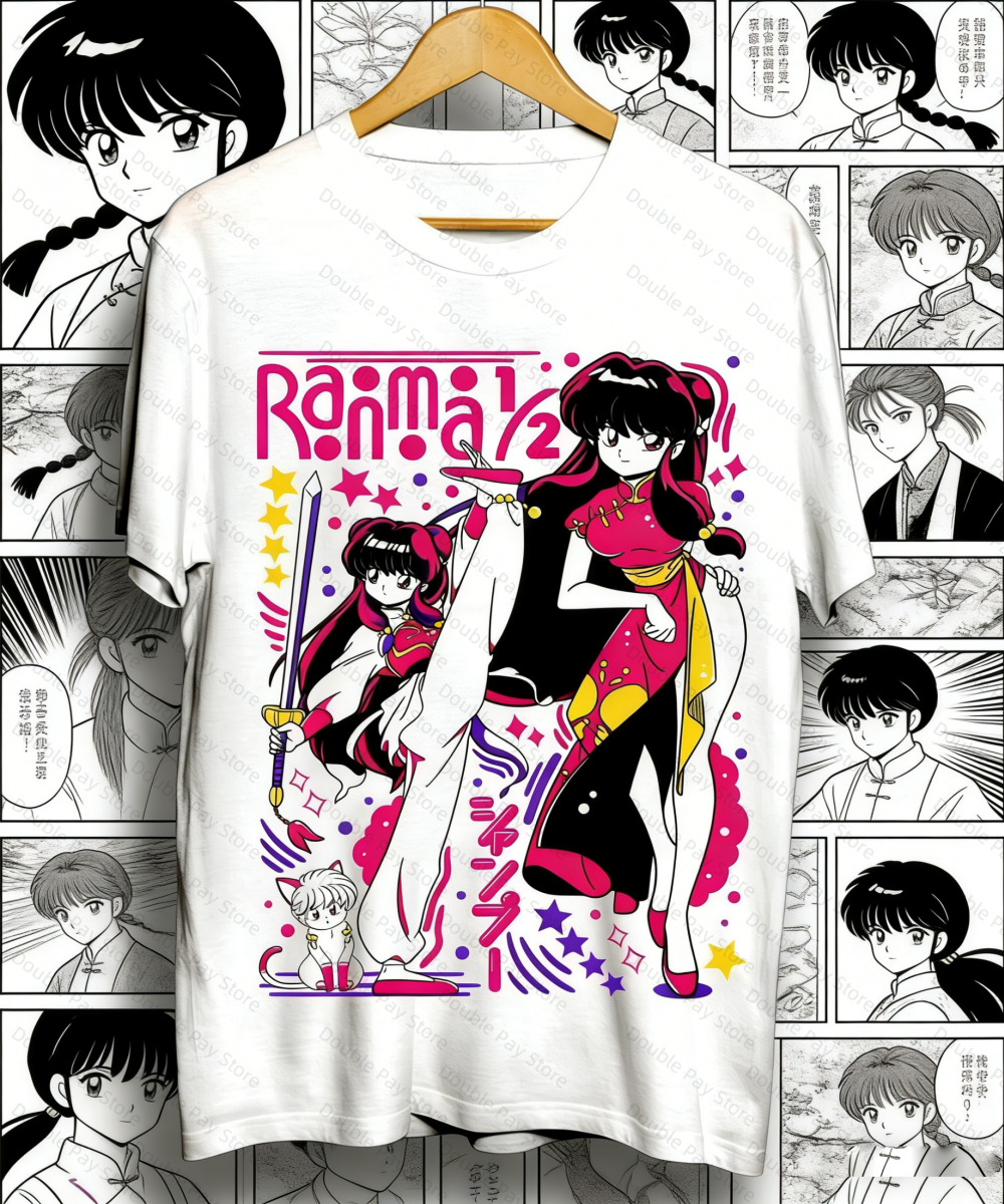 Ranma 12 Shampoo Anime T-Shirt - Women'S Shoes In The 90S ulasan dan harga