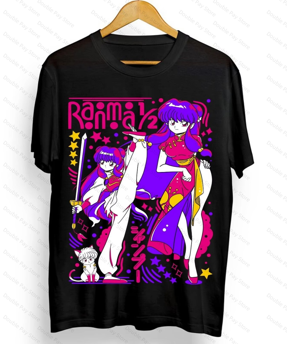 Ranma 12 Shampoo Anime T-Shirt - Women'S Shoes In The 90S ulasan dan harga