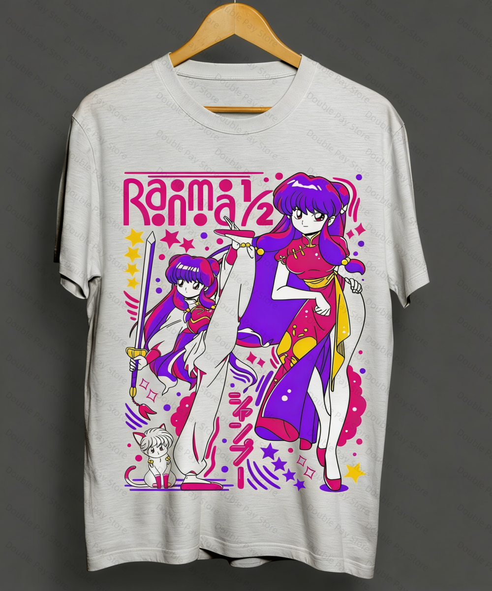 Ranma 12 Shampoo Anime T-Shirt - Women'S Shoes In The 90S ulasan dan harga