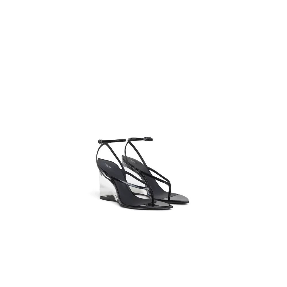 Women's Patent Leather Clear W - Wedge Heeled Sneaker ulasan dan harga