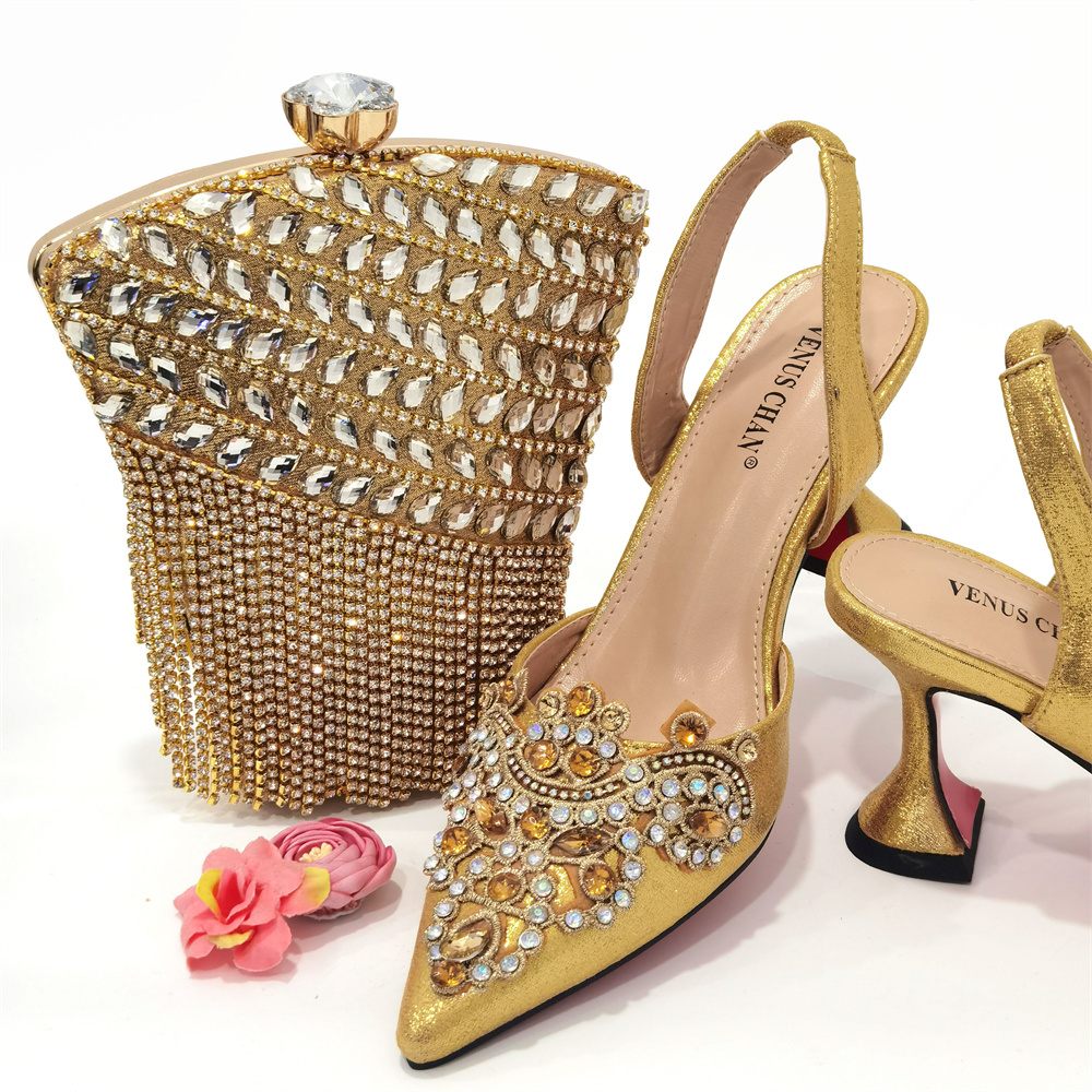 2024 Gold New Shoes For Women  - Women Shoes Ysl ulasan dan harga