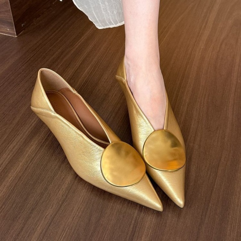 2025 Spring Summer Pointed Toe - Slingback Pumps Women ulasan dan harga