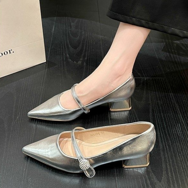Pointed Toe With Medium Heels  - Women Shoes Quick Delivery ulasan dan harga