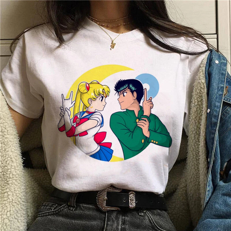 T Shirt 90s Anime Sailor Moon  - Women'S Shoes In The 90S ulasan dan harga