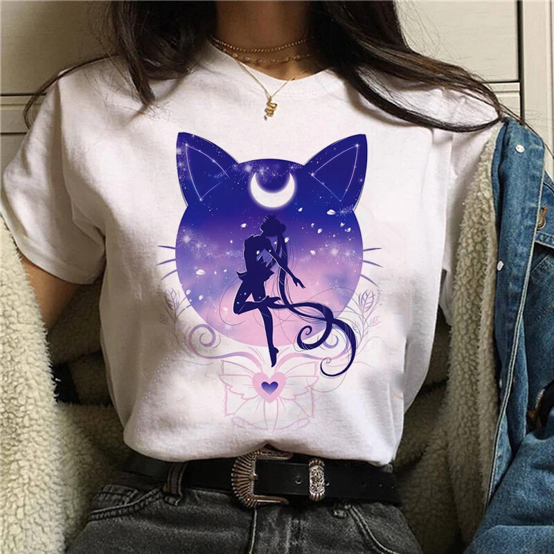 T Shirt 90s Anime Sailor Moon  - Women'S Shoes In The 90S ulasan dan harga