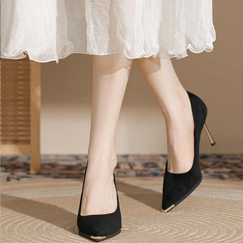 Black High-heeled Shoes Women' - Women Shoes Ysl ulasan dan harga