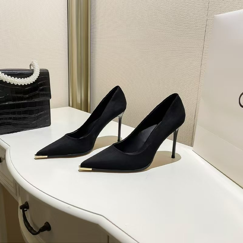 Black High-heeled Shoes Women' - Women Shoes Ysl ulasan dan harga