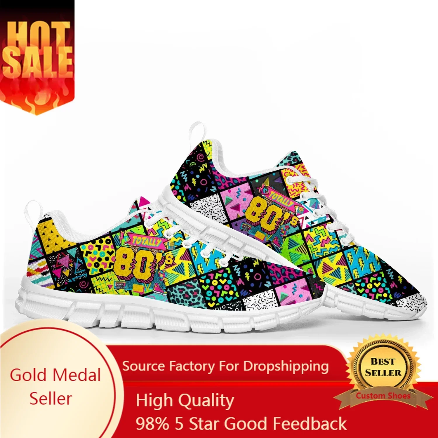 Funny Retro 80s 90s Icons Spor - Women'S Shoes In The 90S ulasan dan harga