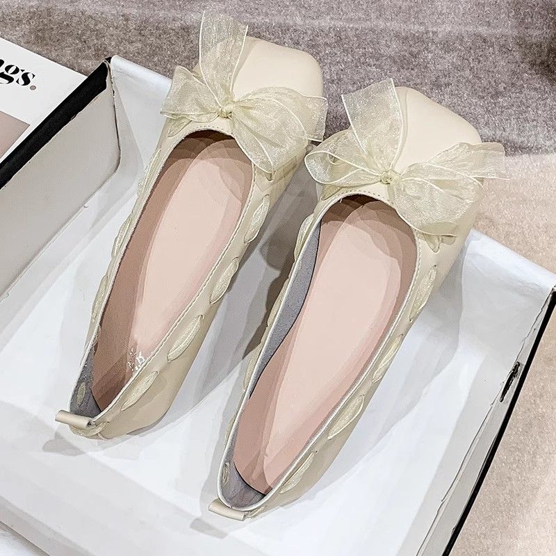 Woman Flats Square Toe Moccasi - Women Shoes Quick Delivery ulasan dan harga