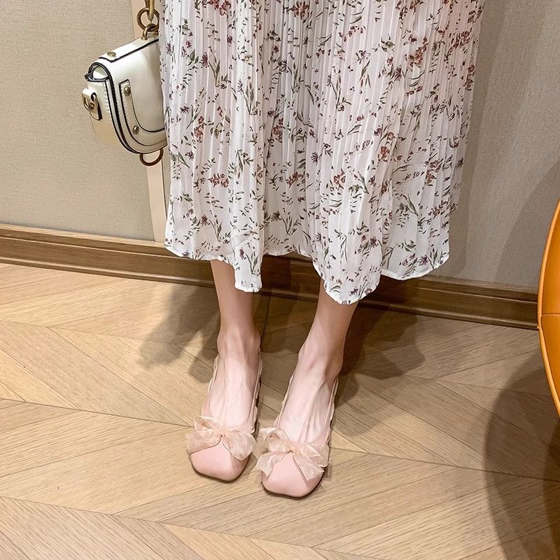 Woman Flats Square Toe Moccasi - Women Shoes Quick Delivery ulasan dan harga