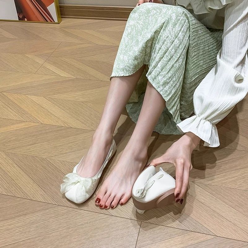 Woman Flats Square Toe Moccasi - Women Shoes Quick Delivery ulasan dan harga
