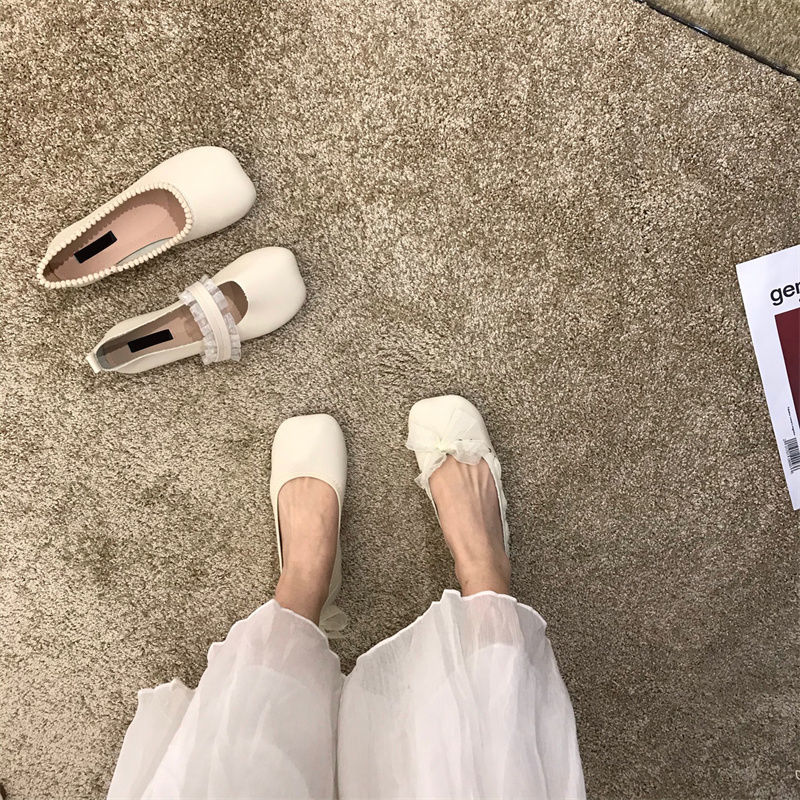 Summer Square Toe Slip-on Ladi - Women Shoes Quick Delivery ulasan dan harga