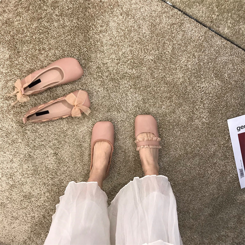 Summer Square Toe Slip-on Ladi - Women Shoes Quick Delivery ulasan dan harga