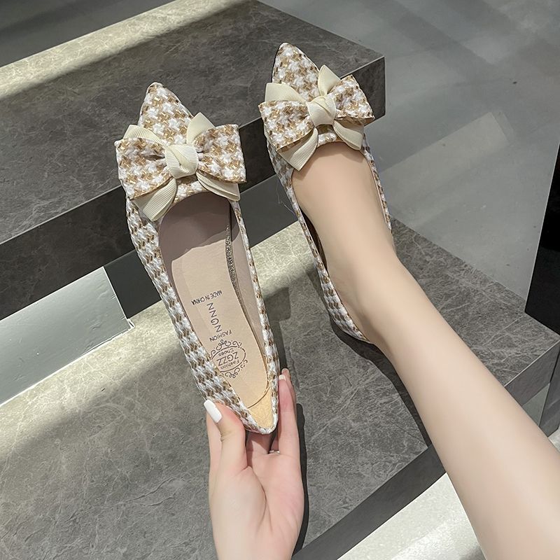 Pointed Toe with Bow Kawaii Sh - Women Shoes Quick Delivery ulasan dan harga
