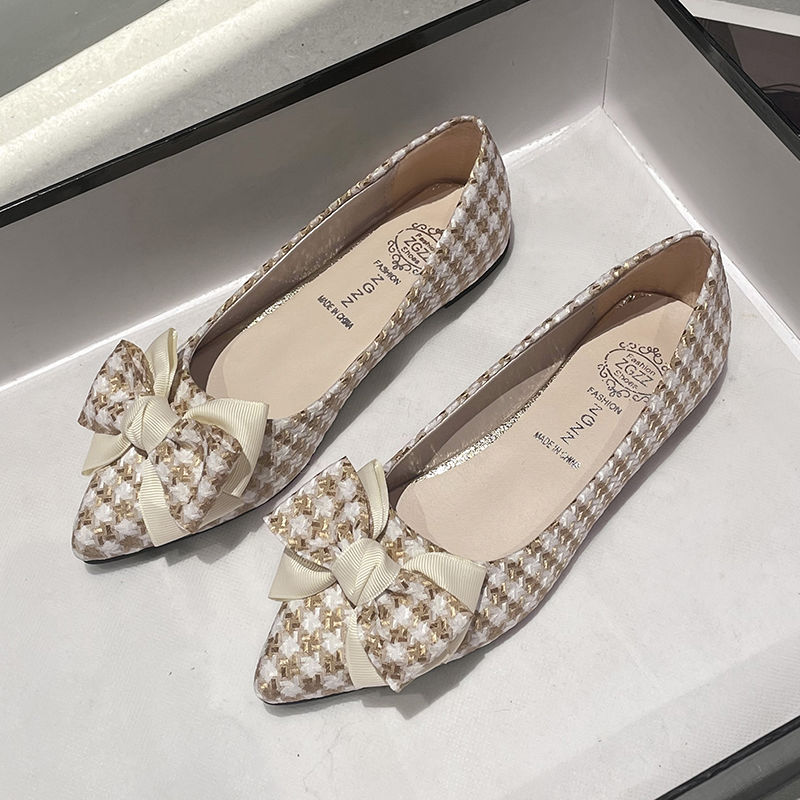 Pointed Toe with Bow Kawaii Sh - Women Shoes Quick Delivery ulasan dan harga